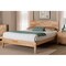 Baxton Studio Hosea Japandi Carved Honeycomb Natural King Size Platform Bed 246-13620-ZORO - alternate 4